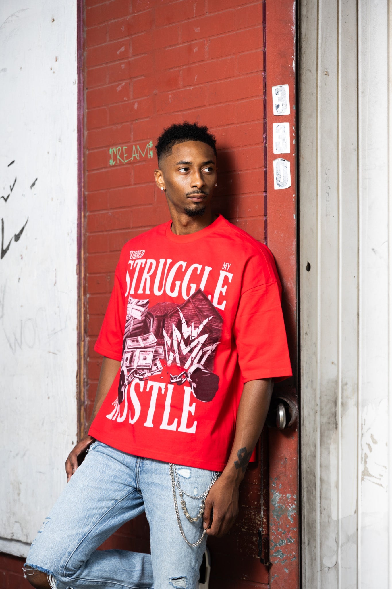 Turned my struggle into a hustle tshirt