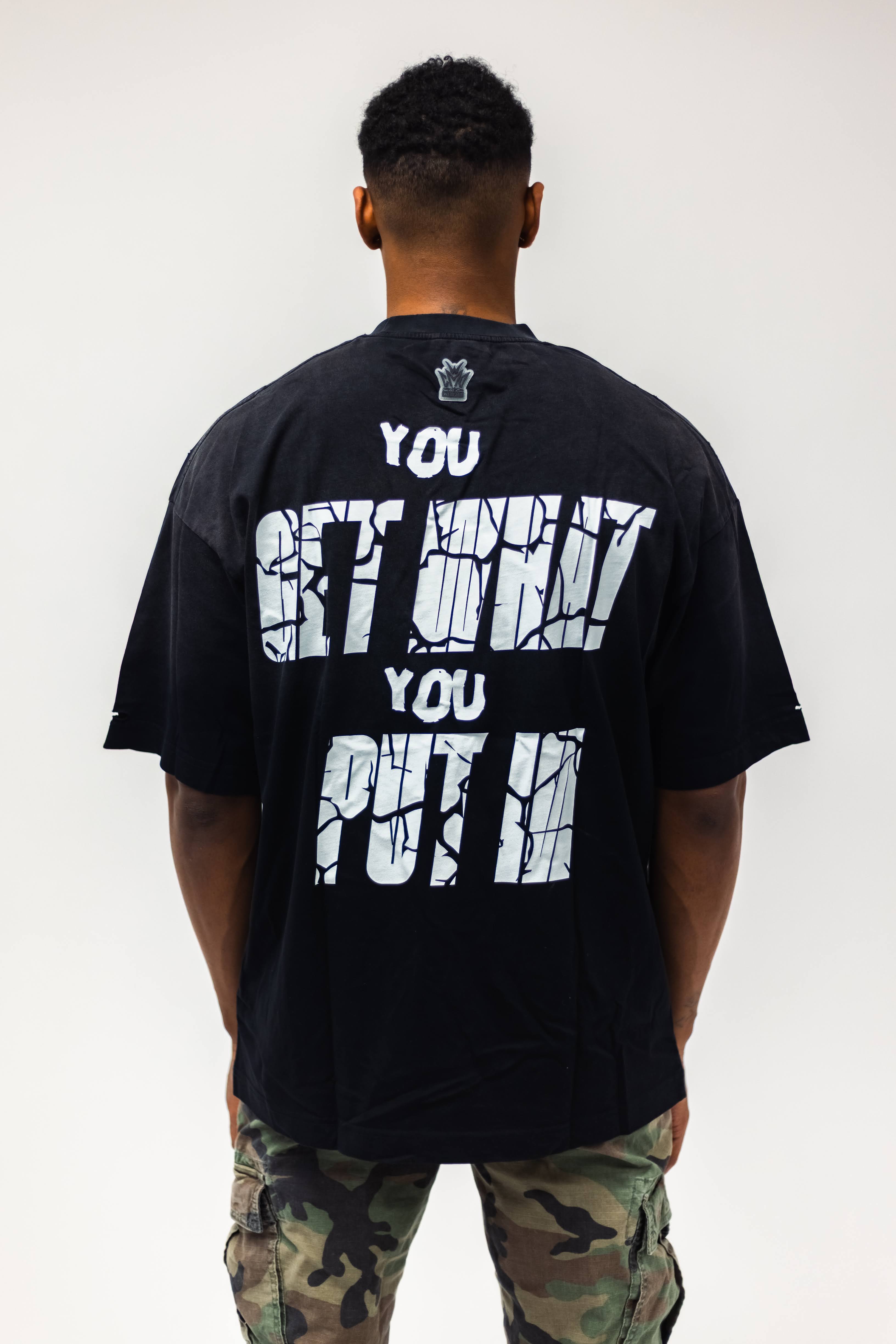 Brick by Brick Tee “You Get What You Put In” Edition – Carry My