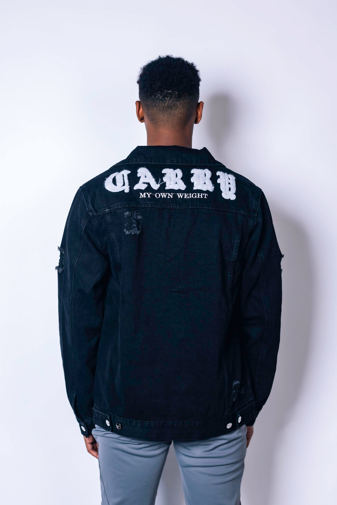 ジャケット/アウター argue 10oz OVER SIZED DENIM JACKET（撥水加工）