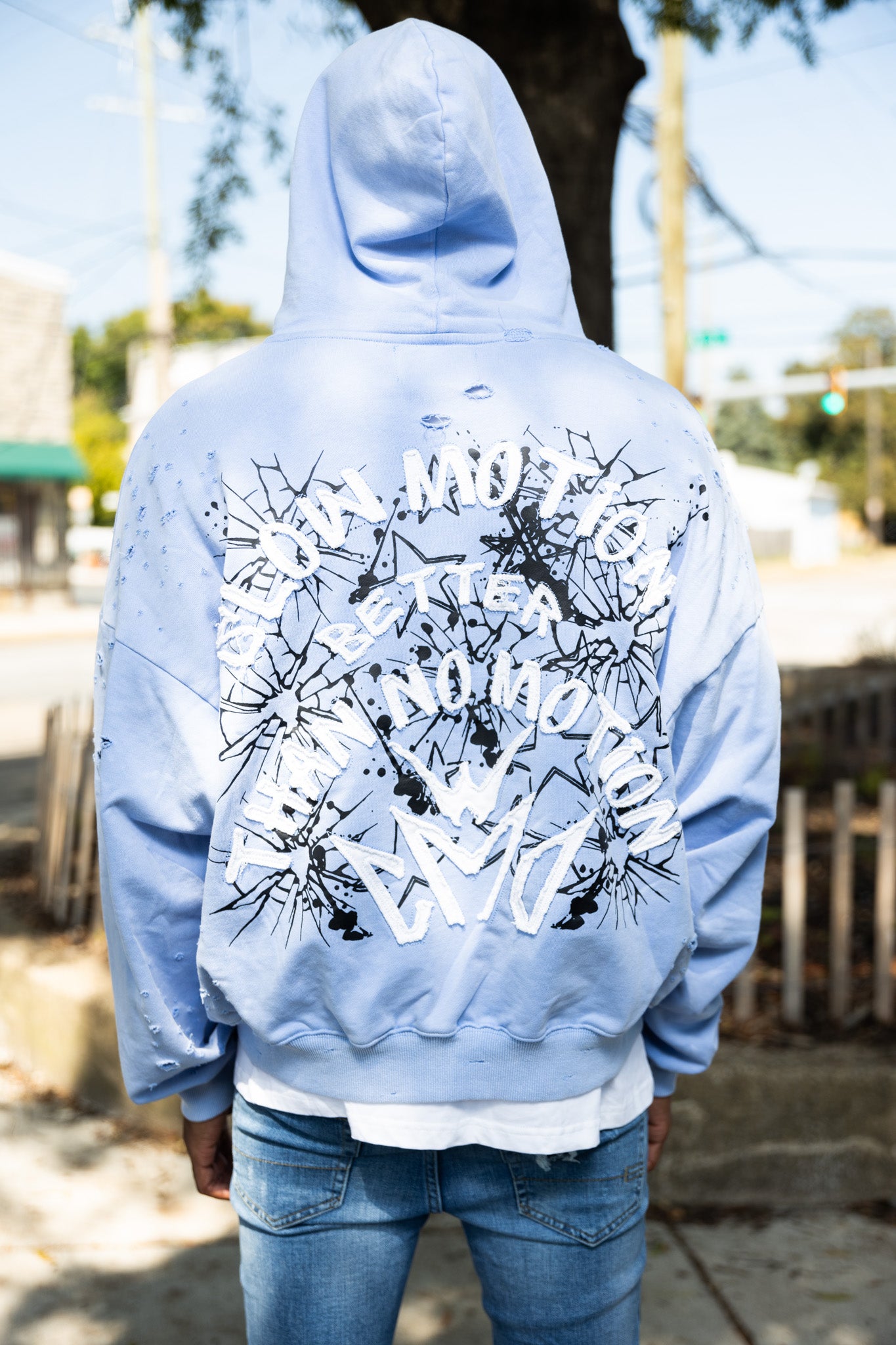 Shattered Slow Motion Hoodie