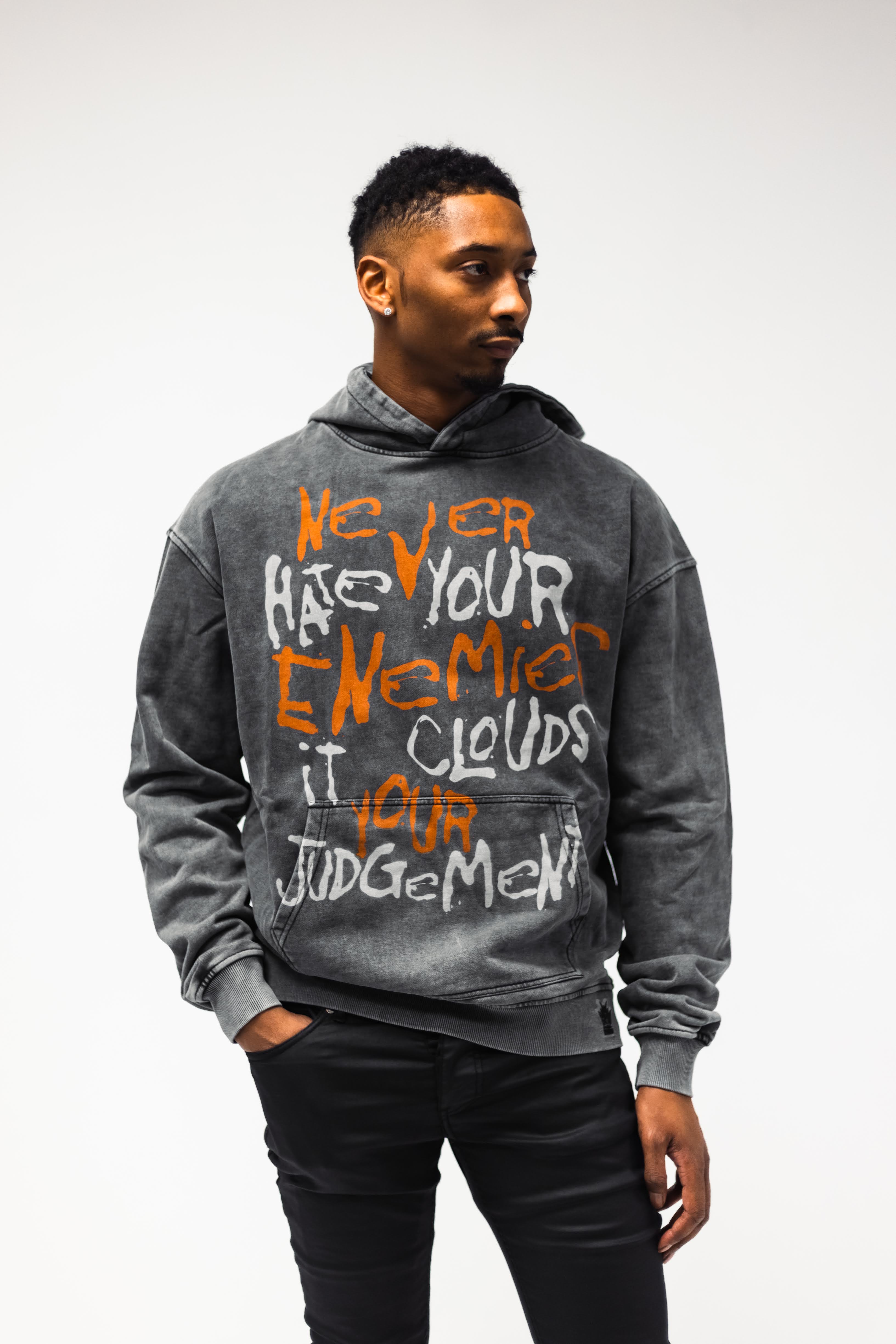 Carry My Own Weight “Never Hate Your Enemies” Hoodie