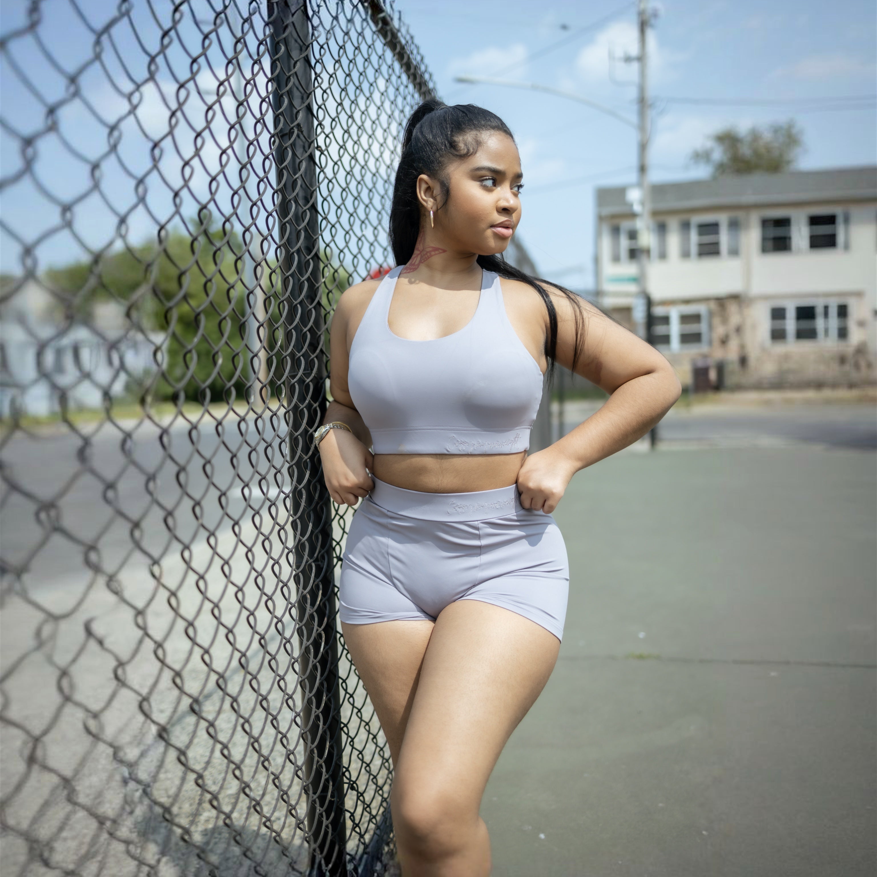 Carry My Own Weight Female Short Set