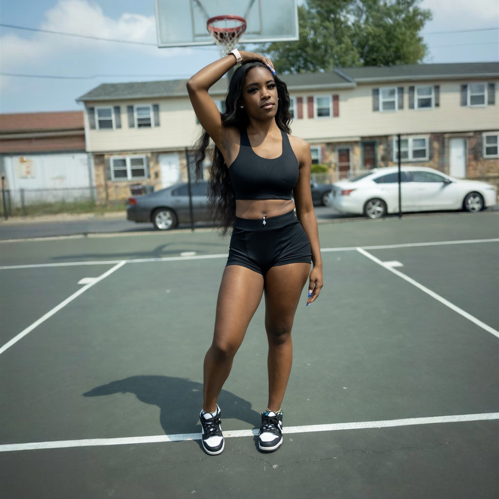 Carry My Own Weight Female Short Set