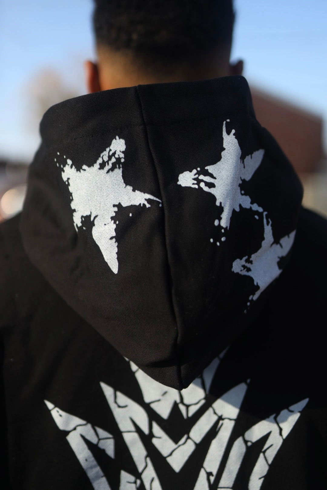 Top hood of 24hrs hoodie