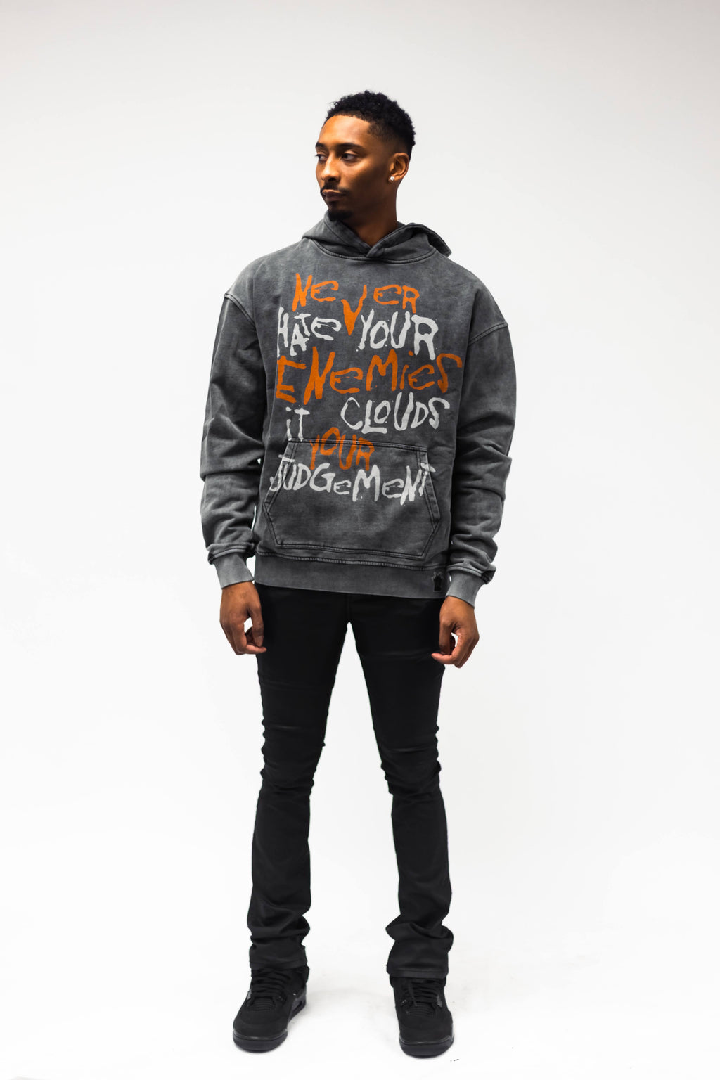 Carry My Own Weight “Never Hate Your Enemies” Hoodie