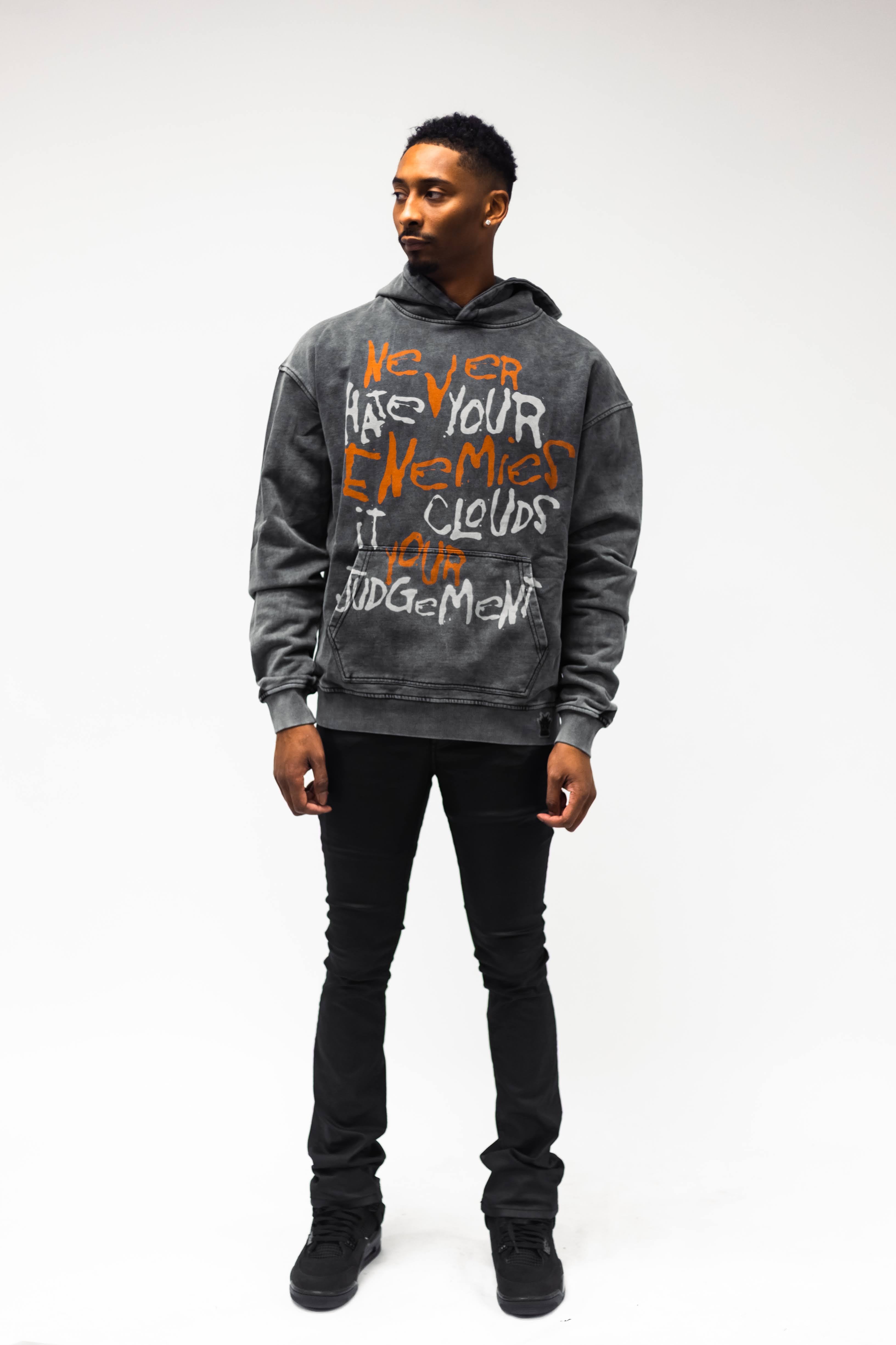 Carry My Own Weight “Never Hate Your Enemies” Hoodie