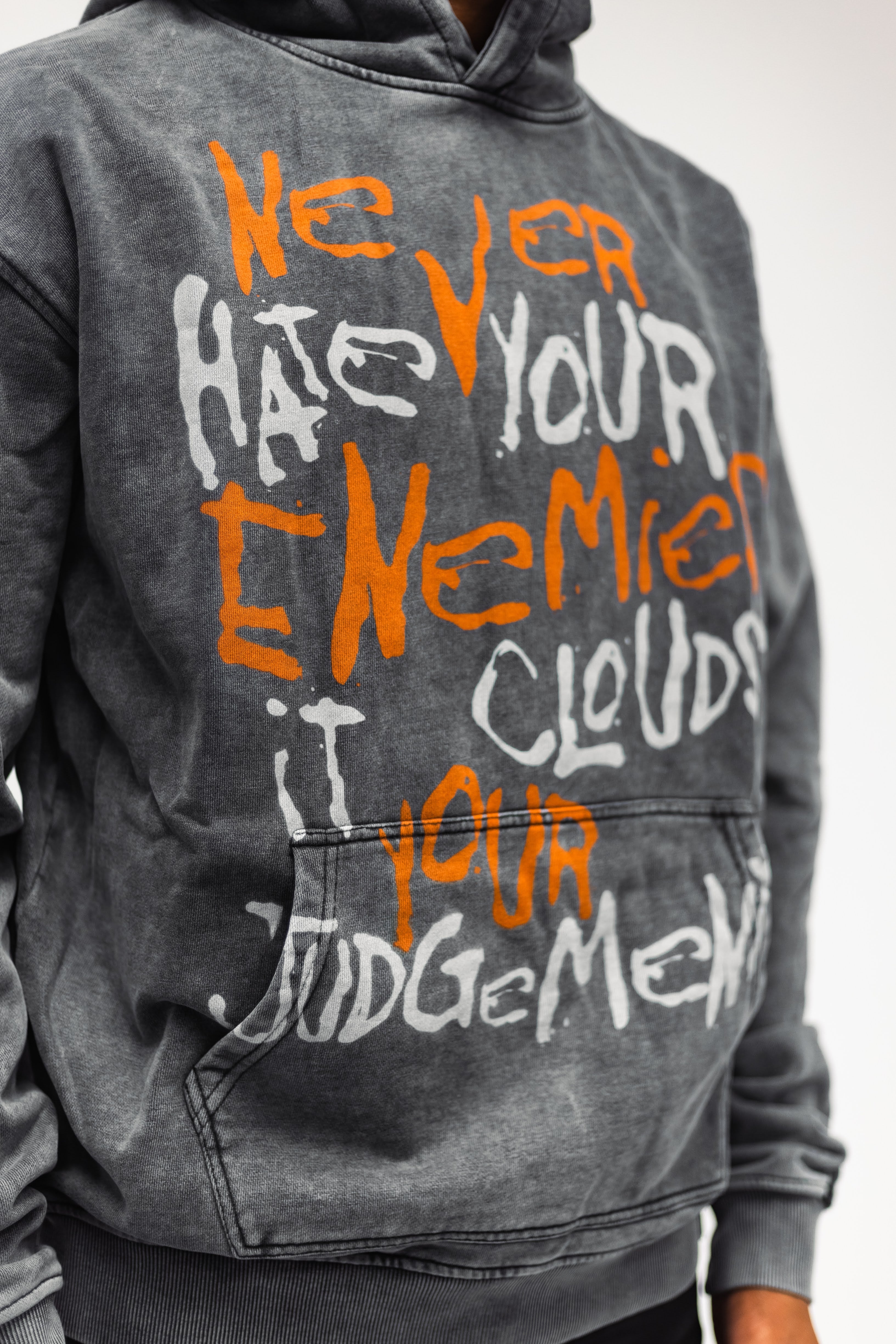 Carry My Own Weight “Never Hate Your Enemies” Hoodie