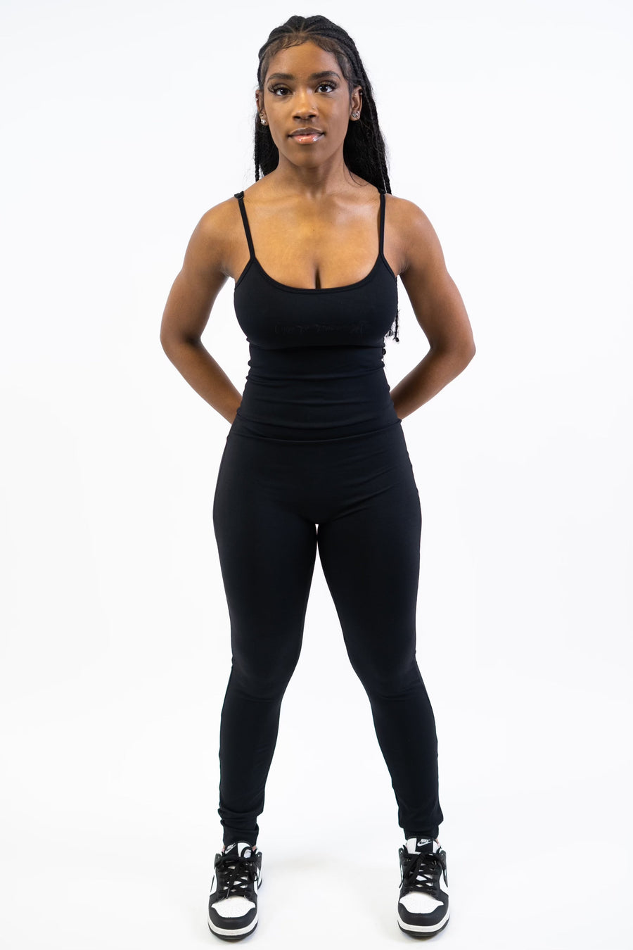 Black bodysuit shop pants